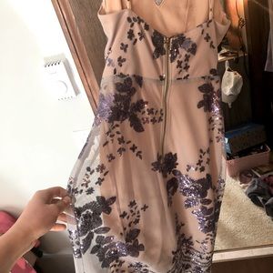 Wedding guest midi dress